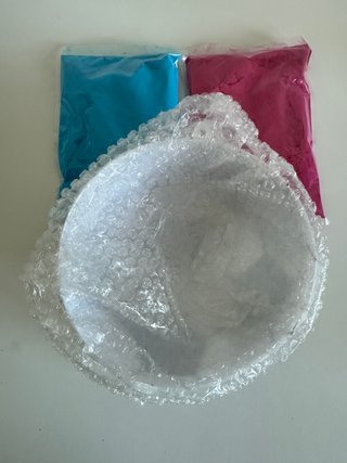 Gender Reveal Pallone da Calcio Polvere Blu e Rosa