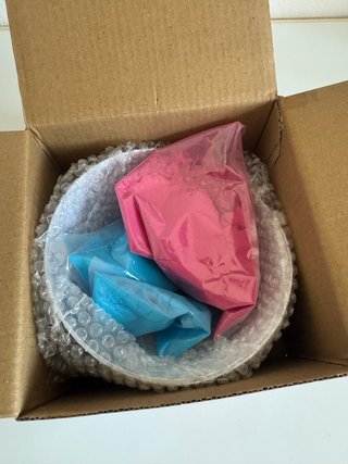 Gender Reveal Pallone da Calcio Polvere Blu e Rosa