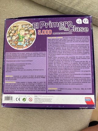 Juego El Primero de la Clase