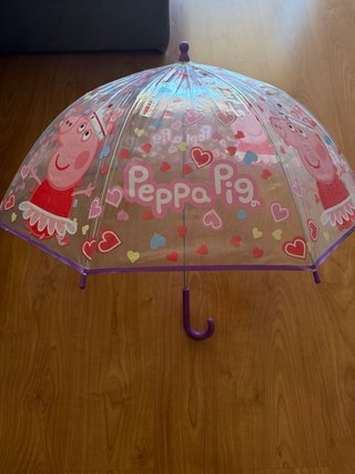 Juego 2 Paraguas Peppa Pig Infantiles