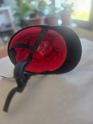 Casco Equitación Zaldi Terciopelo Negro