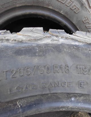 Rueda BF Goodrich All-Terrain 265/60 R18