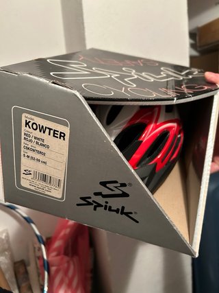 Casco Spiuk MTB Rojo y Blanco