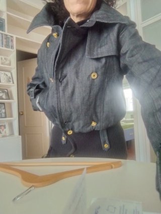 Cazadora vaquera PSYCHO COWBOY talla M