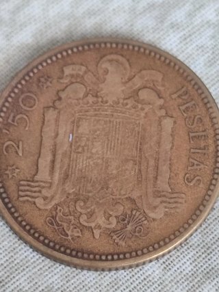 2 Monedas 2,5 Pesetas