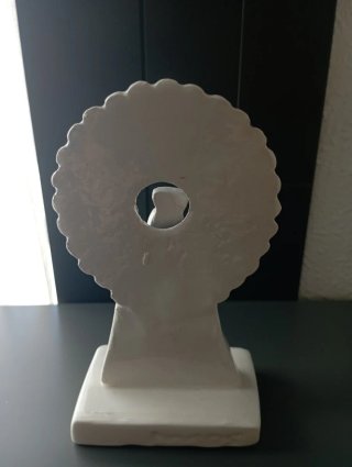 Figura decorativa de porcelana