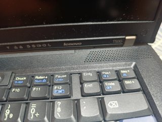 Lenovo ThinkPad T500 Portátil Negro
