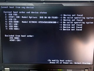 Lenovo ThinkPad T500 Portátil Negro