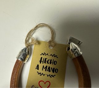 Pulseras cuero estilo Platadepalo