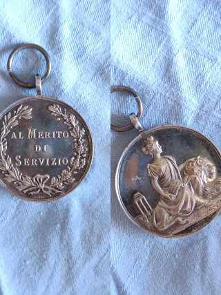 Medaglia al valore argento