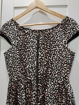 Vestido Pin Up Animal Print