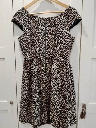 Vestido Pin Up Animal Print