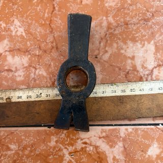 Herramienta de carpintero antigua martillo pequeño