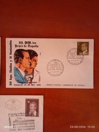 Lote sobres antiguos: Alemania, Spagna, Austria