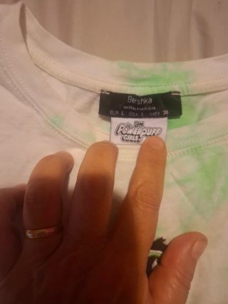 Conjunto verde de las Súper Nenas