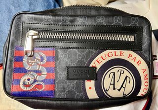 Riñonera Gucci Night Courrier Belt Bag GG Supreme