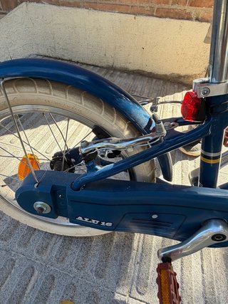 Bicicleta BTWIN 16” Azul *COMO NUEVA*
