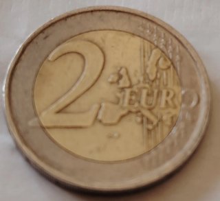 2 Euro España 2002 Error Acuñación Raro