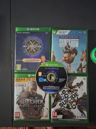 Lote 5 Juegos Xbox Series X/S
