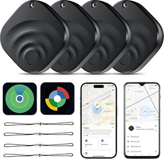Localizzatori Bluetooth compatibili con Apple Find My (confezione da 4)