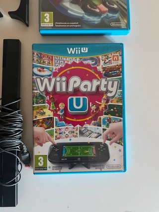 Nintendo Wii U Nera Completa + 2 giochi