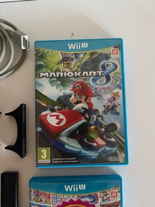 Nintendo Wii U Nera Completa + 2 giochi