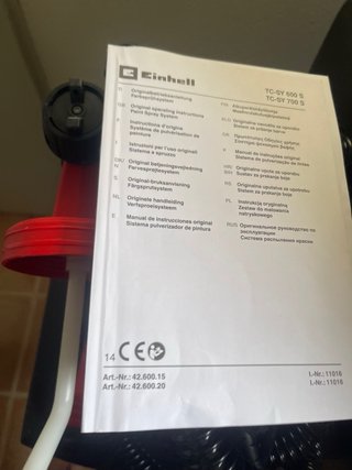 Einhell TC-SY 700 S Máquina de Pintura