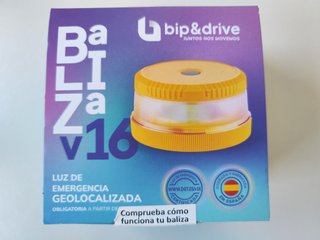 Baliza V16 DGT Conectada Bip&Drive + Funda