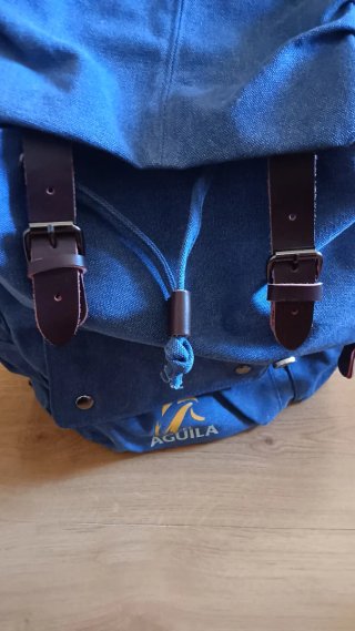 Mochila Aguila de tela vaquera