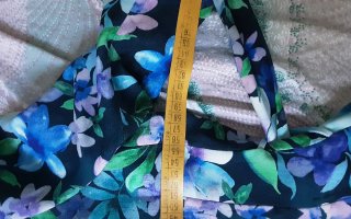 Blazer floreale con cintura Marcel Ostertag