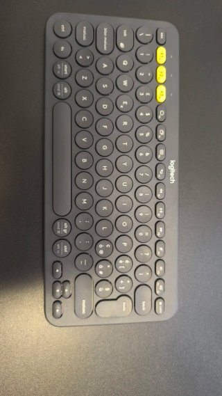 Tastiera Bluetooth Logitech K380 Grigia
