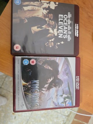 HD DVD Ocean's Eleven y king Kong