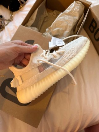 Adidas Yeezy 350 V2 Beige/Blanco Talla 41