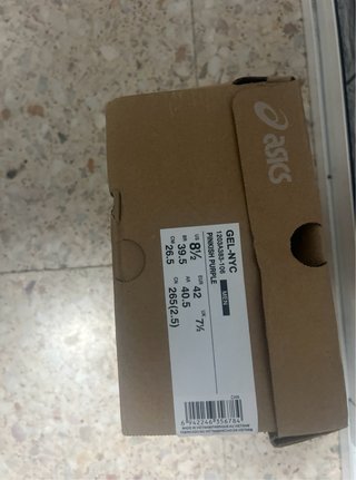 Zapatillas ASICS rosas y blancas