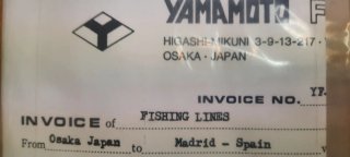 Hilo de pesca japonés