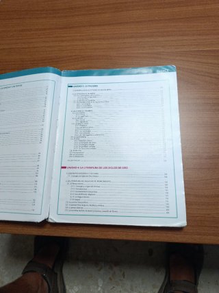 Lengua castellana y literatura, 1 BACH.