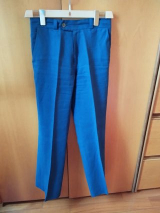 Abito estivo vintage uomo blu