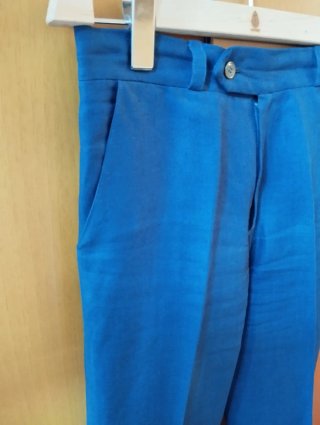 Abito estivo vintage uomo blu