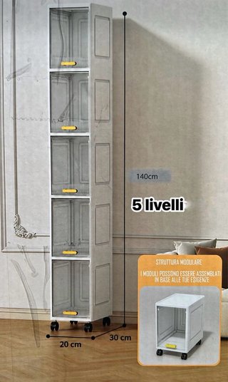 Scarpiera Organizer 5 Livelli