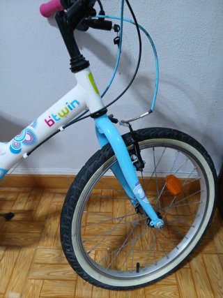 Bicicleta niña Mytigirl blanca