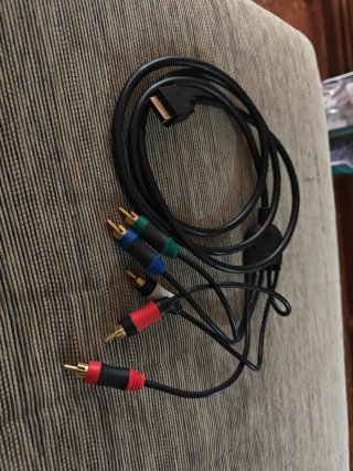 Cable Componentes AV (RCA) Negro