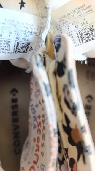 Converse Animal Print Talla 40