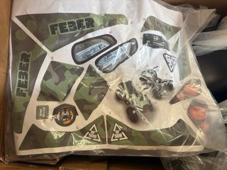 FEBER Quad Boxer Vehículo Eléctrico 4 Ruedas