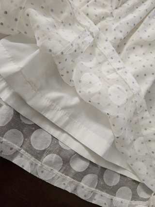 Vestito da cerimonia bianco e grigio