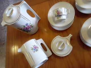 Juego de café de los años 50 con 12 servicios