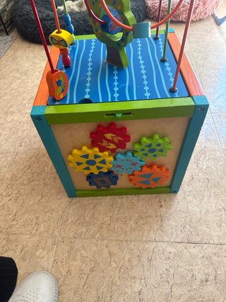Cubo Actividades Montessori Madera