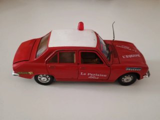 Polistil Peugeot 504 GL Le Parisien Libéré 1:26