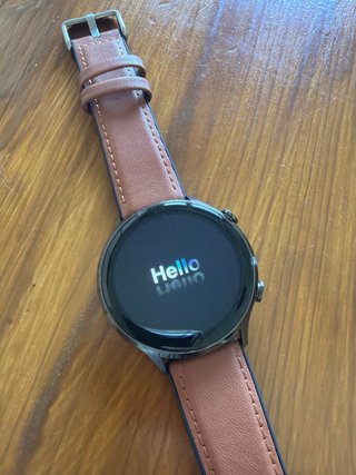 Smartwatch amazfit Nero e Marrone