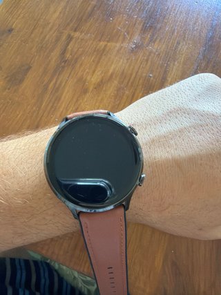 Smartwatch amazfit Nero e Marrone