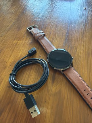 Smartwatch amazfit Nero e Marrone